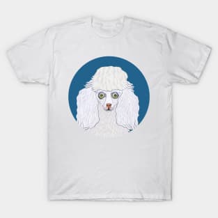 Fluffy Standard Poodle Dog T-Shirt